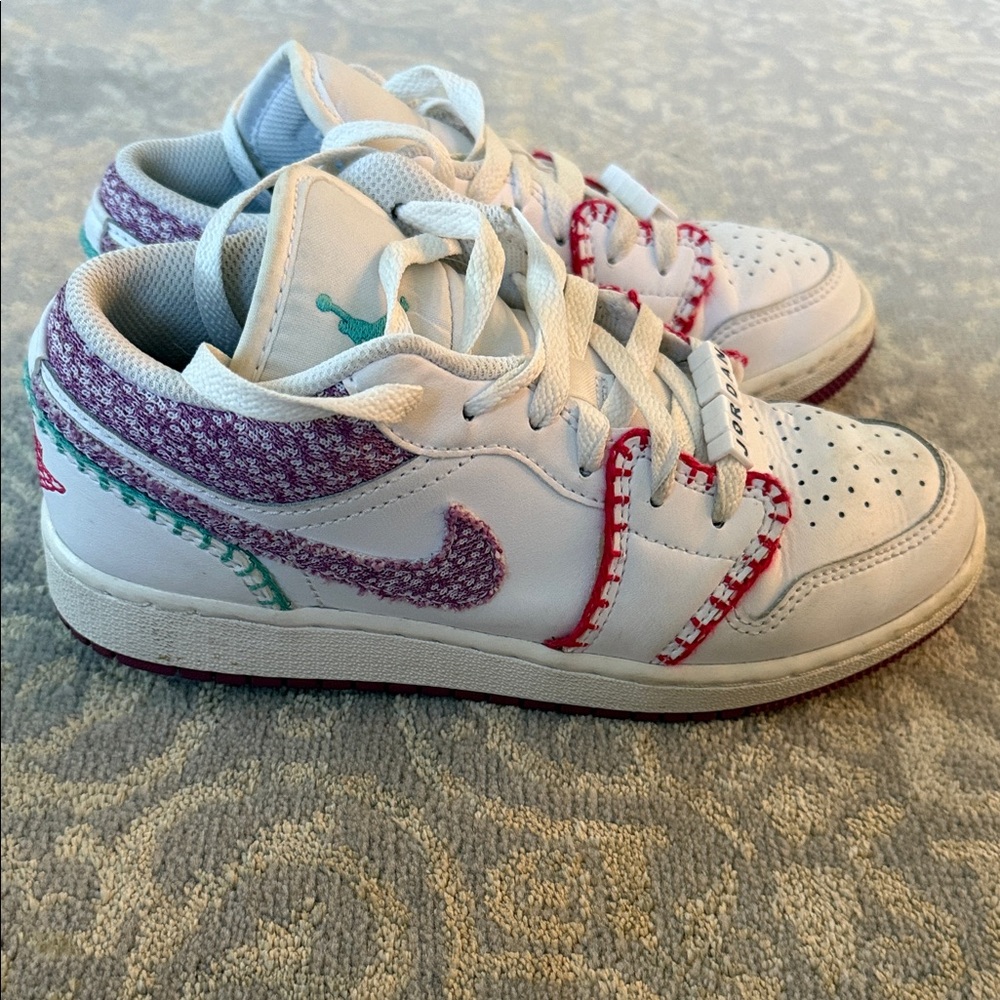 Air Jordan 1 Low SE GS 'Knit' 3.5Y
